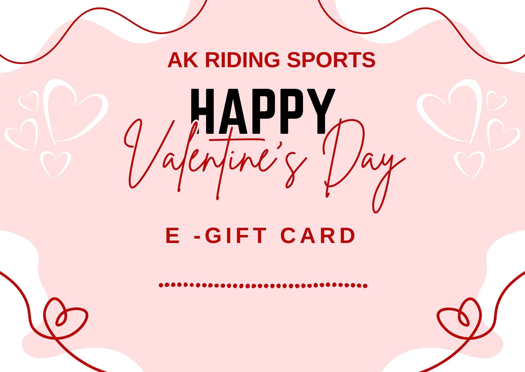 AK Riding Sports Gift Card