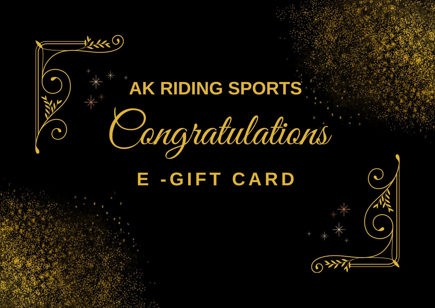 AK Riding Sports Gift Card