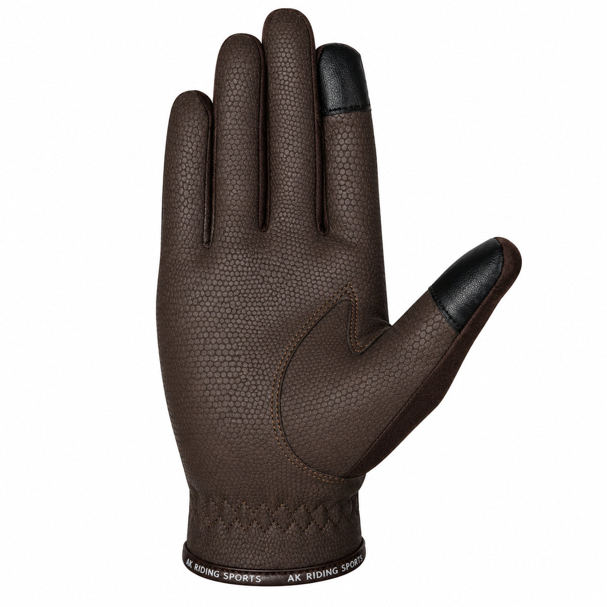 AK Ever Last Micro Suède Gants D'Équitation Toutes Saisons – Paume En Daim Amareta, Touchscreen, Tailles 3XS à XL – Noir, Noir/Rose, Blanc