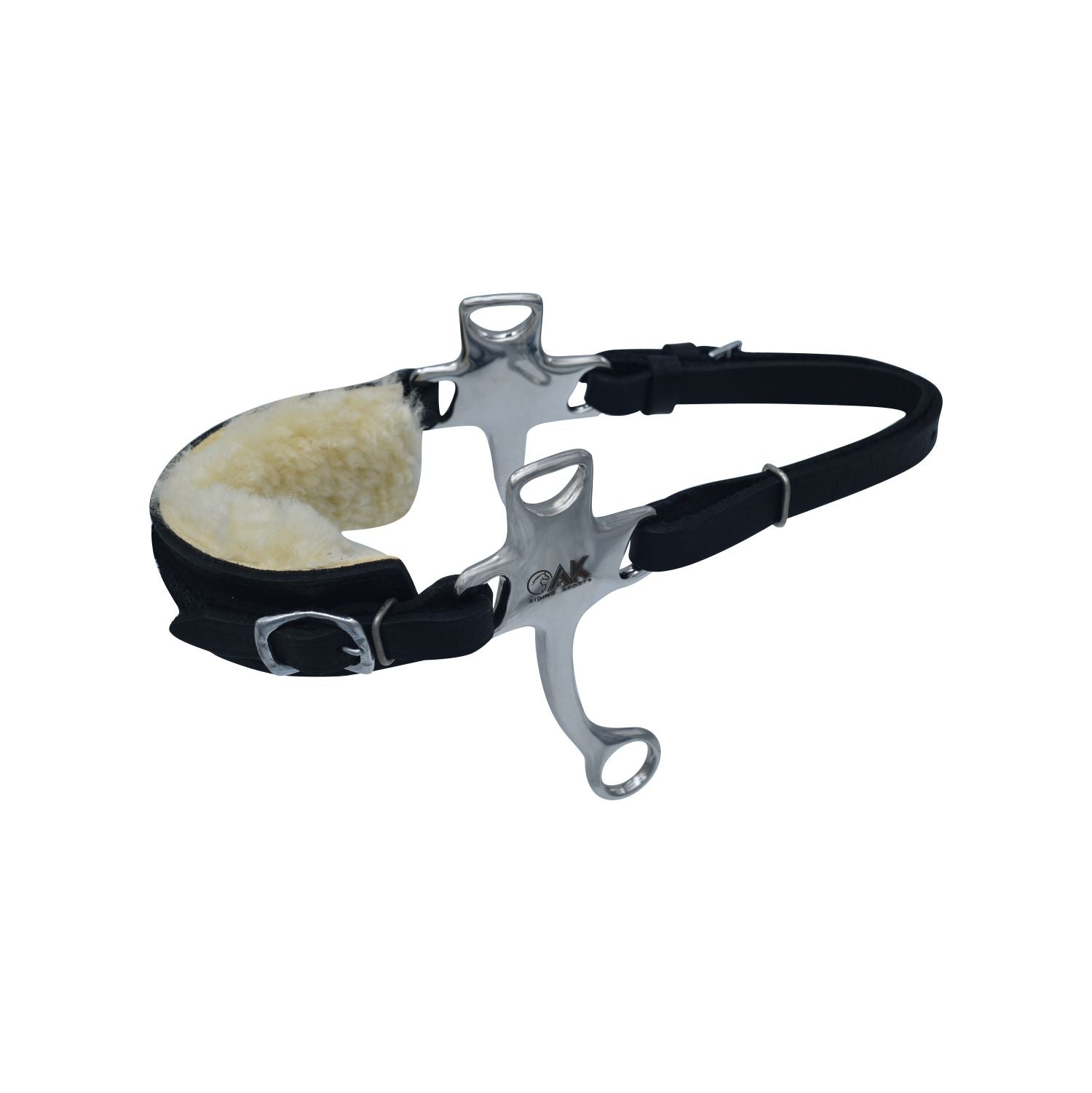 AK Hackamore Lamb Wool Bit