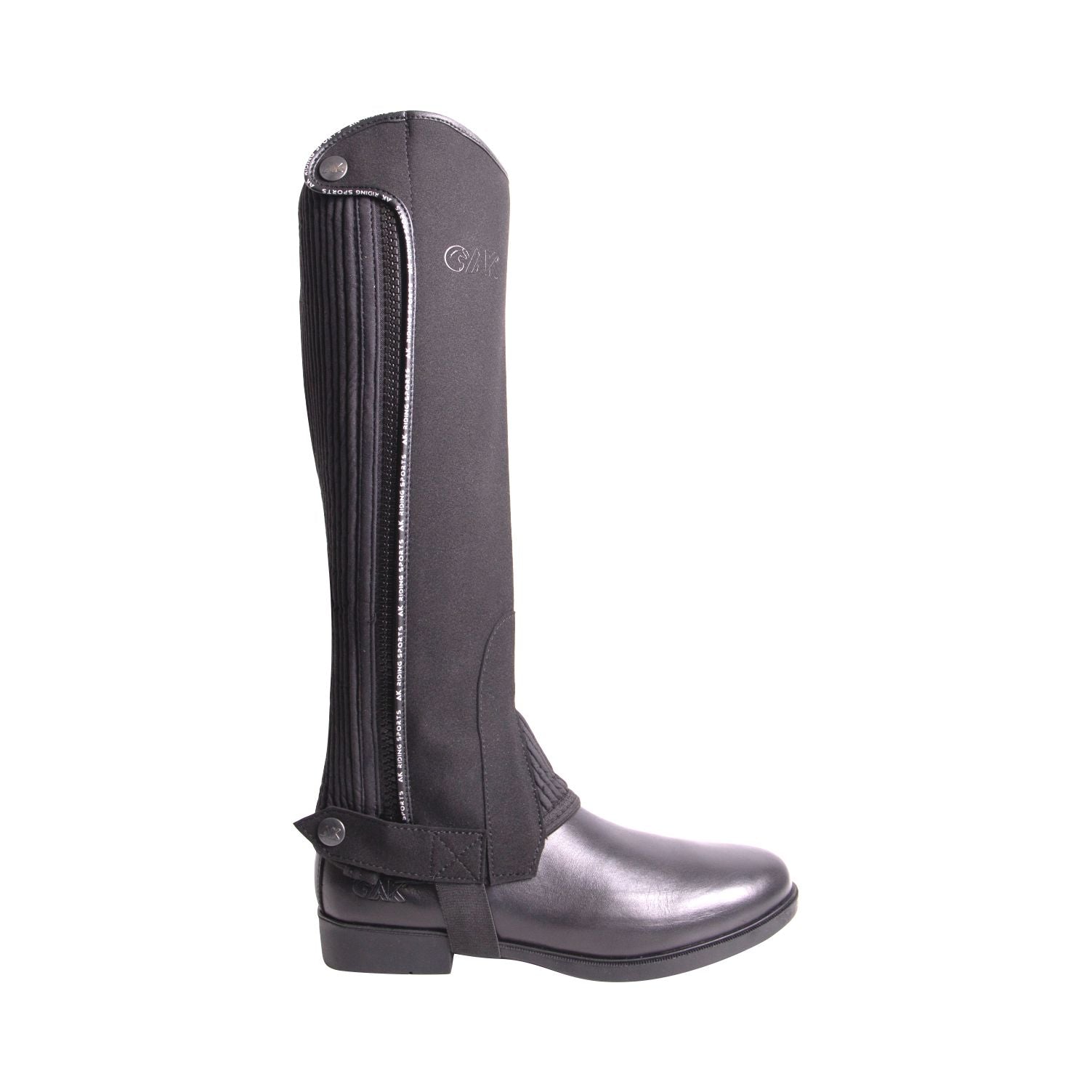 Neoprene Riding Chaps Washable Half Chaps