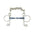 AK Pelham Bit with Single Joint